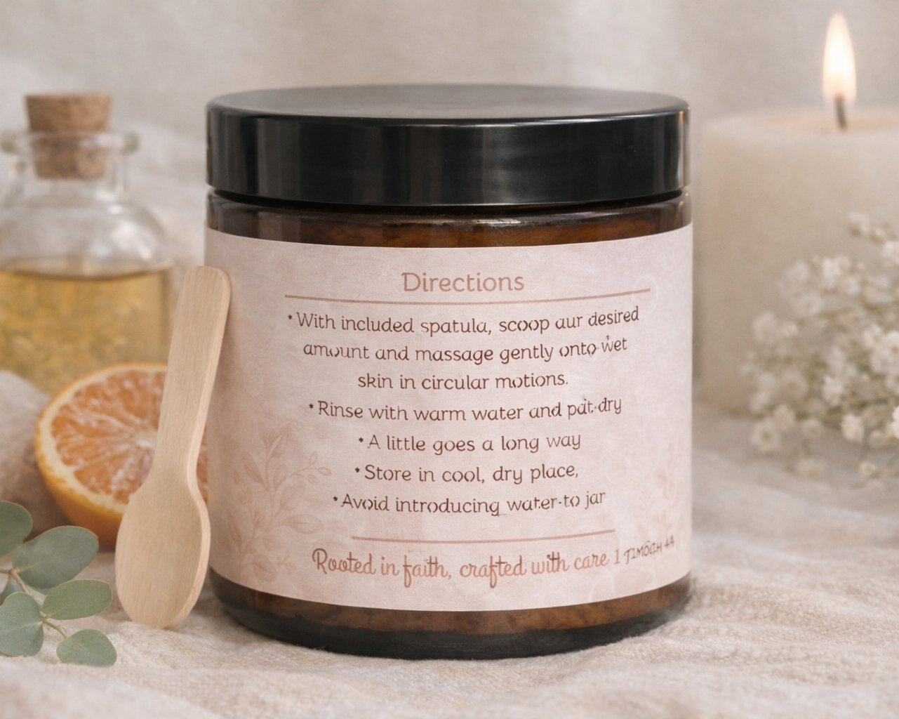 Whipped Tallow Sugar Scrub