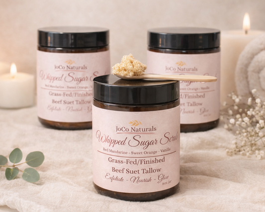 Whipped Tallow Sugar Scrub