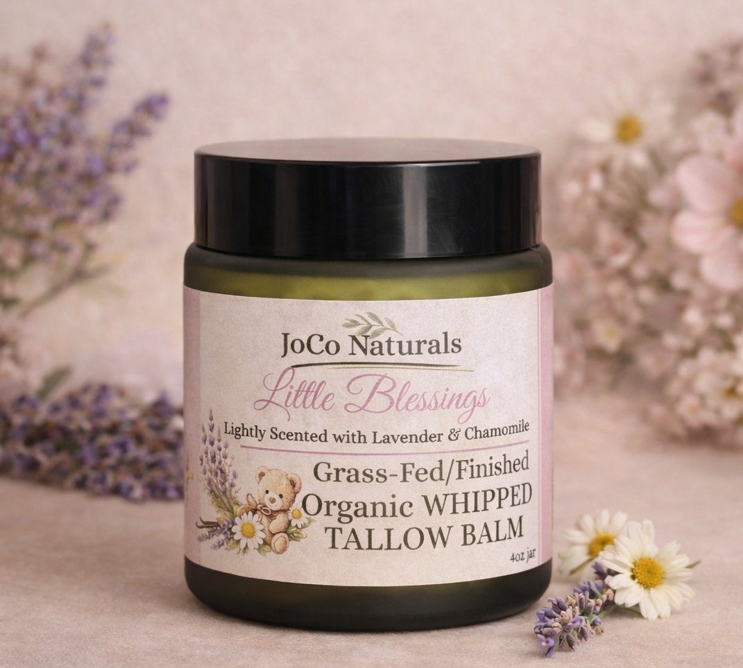 Little Blessings - Calm & Gentle – Lavender & German Chamomile Whipped Tallow Balm