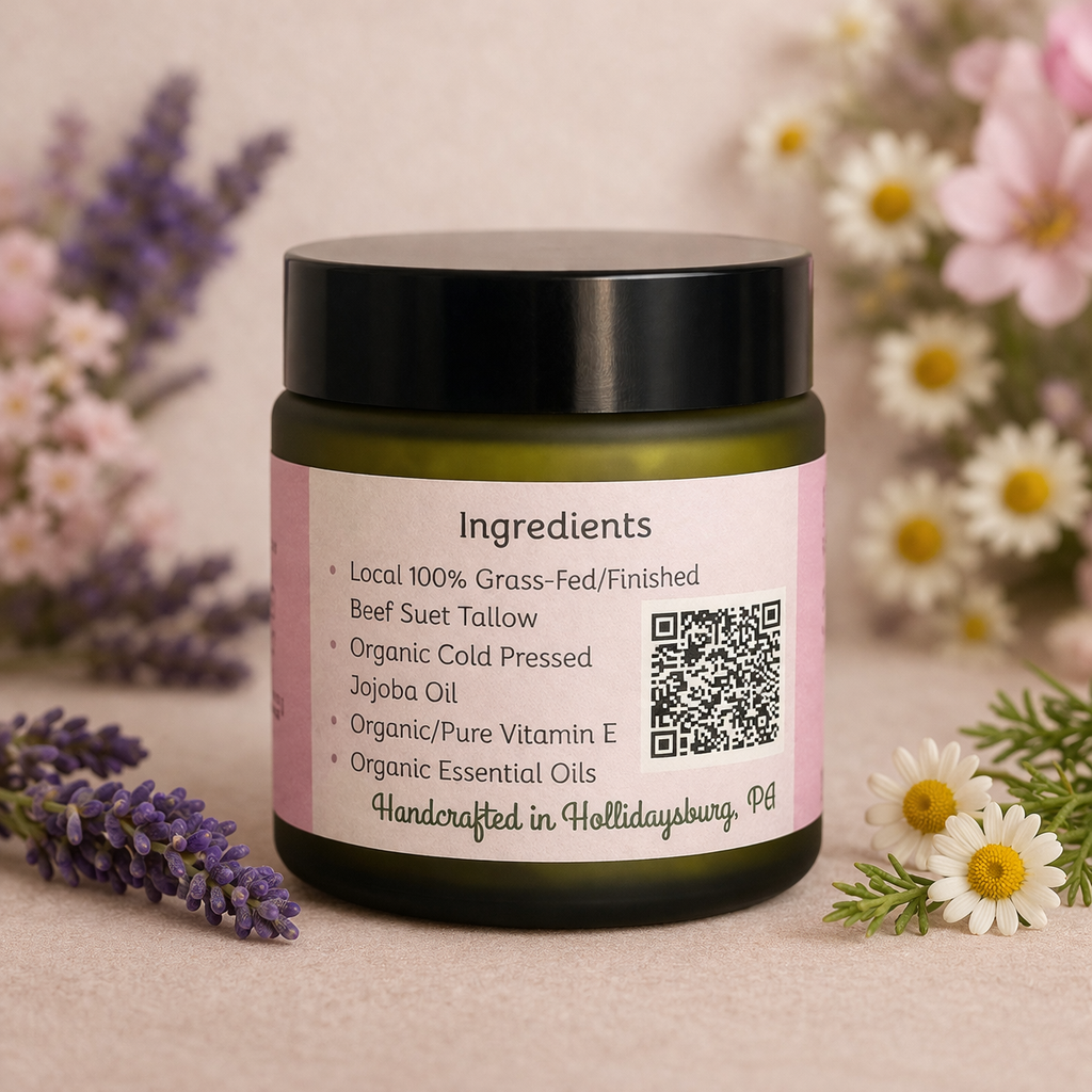 Little Blessings - Calm & Gentle – Lavender & German Chamomile Whipped Tallow Balm