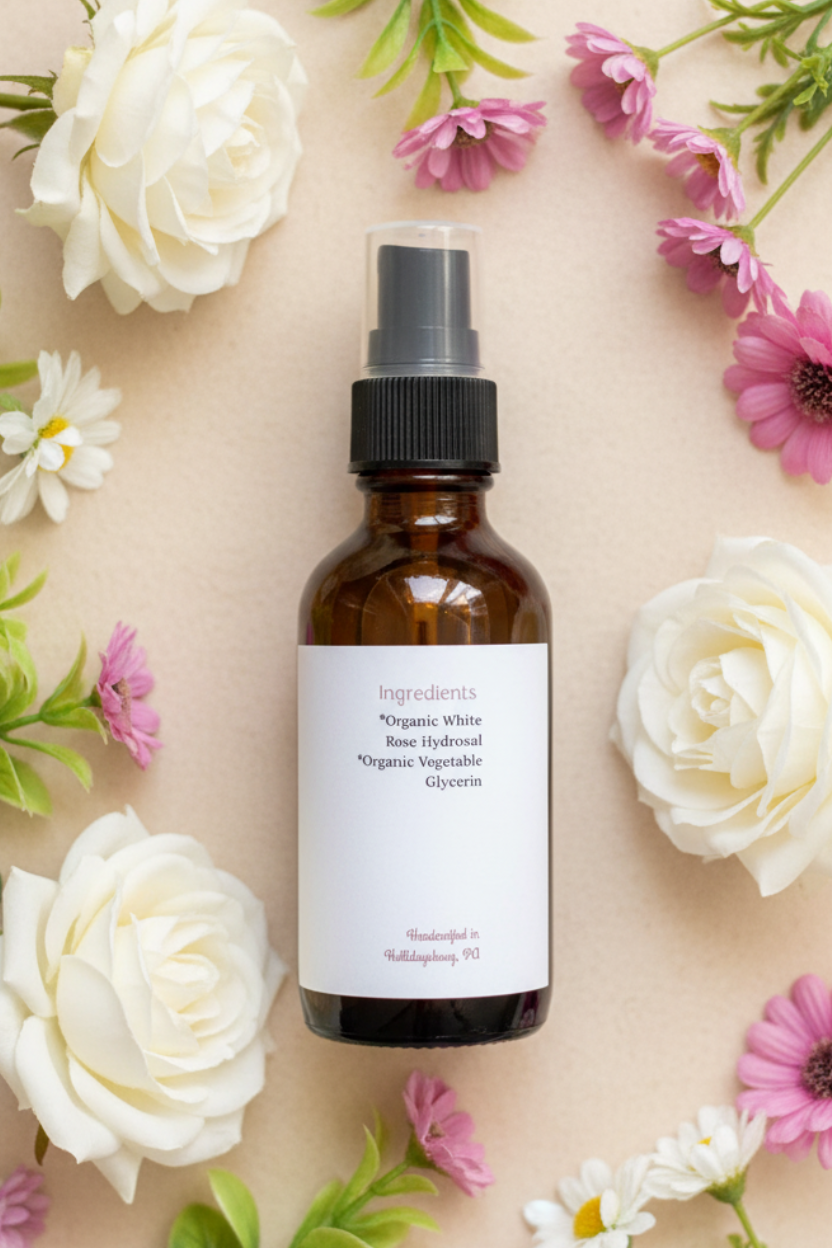 Ingredients Label - White Rose Toner