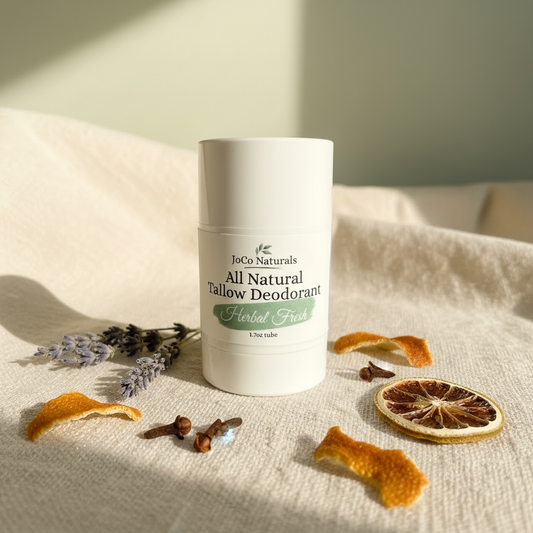 JoCo Naturals Tallow Deodorant - Herbal Fresh Front