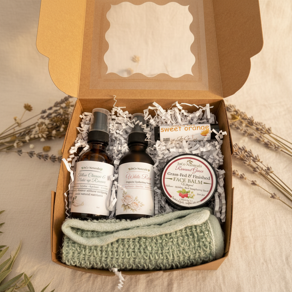 Mother's Day Face Bundle – Warm Botanical Background